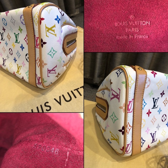 LOUIS VUITTON
White Multicolore Priscilla Bag - Picture 4 of 9